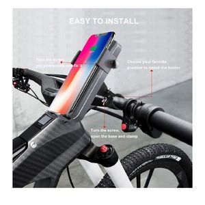 Wireless charging mount